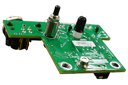 Double sided printed circuit boards