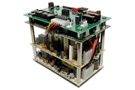 Stacked printed circuit boards